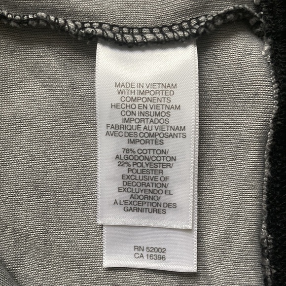 Liz Claiborne Velour Houndstooth Print Long Sleeve Zip-up - Picture 7 of 7